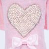 Pearl Heart Dog Sweater