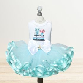 Goddess Dog Tutu Dress Collection (Color: Kali, size: XS)